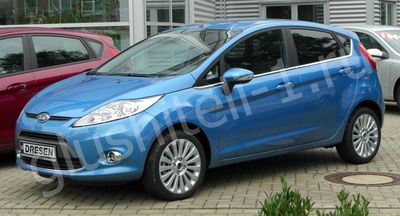 Купить глушитель, катализатор, пламегаситель Ford Fiesta Mk6 в Москве